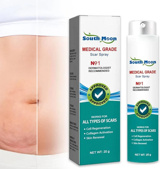 South Moon Scar Repair Spray – Acne, Surgery, Burn & Stretch Marks