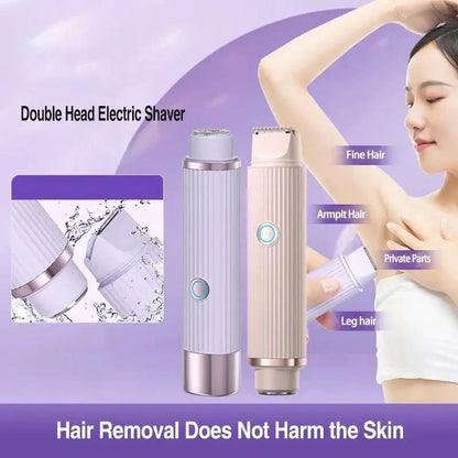 Double Head Electric Shaver – IPX7 Waterproof Wet & Dry Shaver