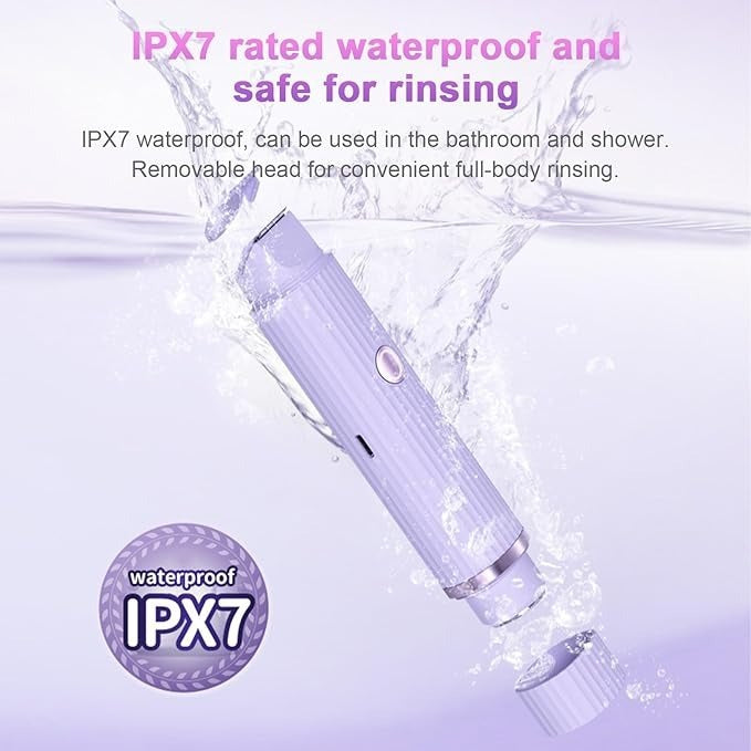 Double Head Electric Shaver – IPX7 Waterproof Wet & Dry Shaver