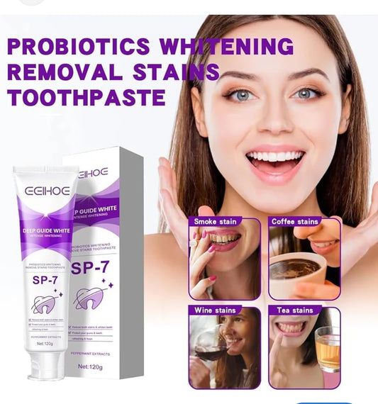 Deep Clean Toothpaste – Stain Removal, Plaque & Fresh Breath