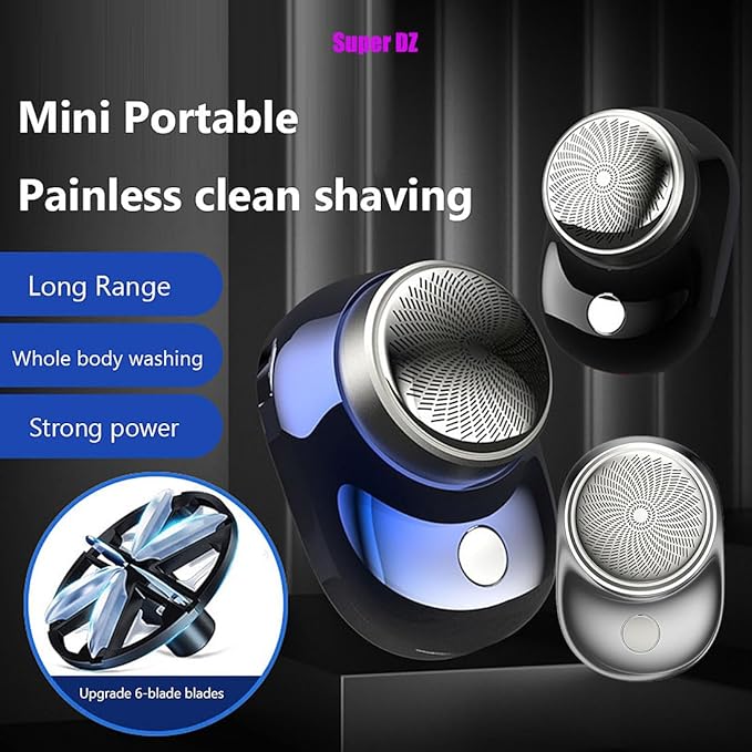 Electric Razor – Waterproof Cordless Shaver for Men & Women