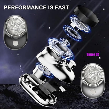 Electric Razor – Waterproof Cordless Shaver for Men & Women