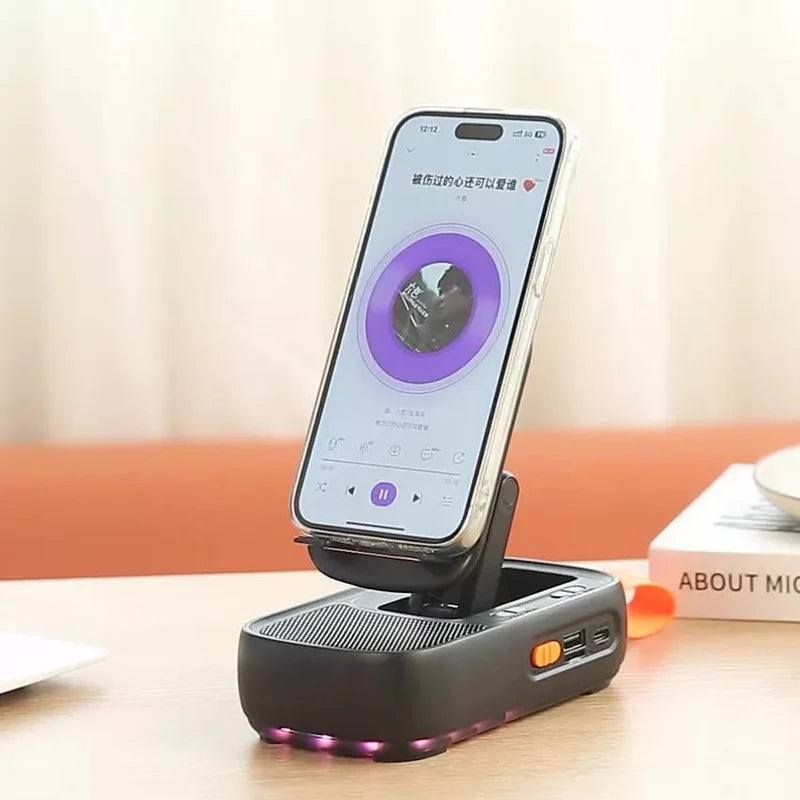 Mobile Phone Holder with Speaker