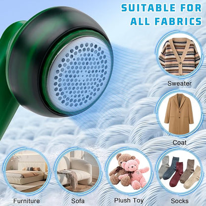 Rechargeable Electric Lint Remover – Fabric Shaver & Fuzz Remover