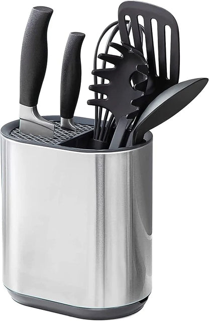 Stainless Steel Sink Storage Rack – Kitchen Organizer for Sponges & Brushes
