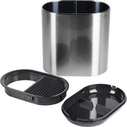 Stainless Steel Sink Storage Rack – Kitchen Organizer for Sponges & Brushes